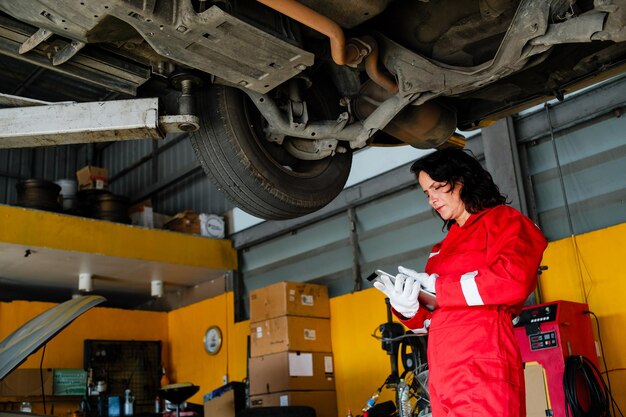 auto inspection before a road trip in Hurricane
